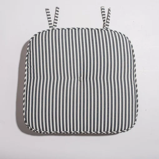 The Al Fresco Chair Cushion - Lauren'S Navy Stripe
