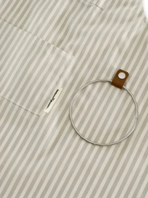 The Apron - Lauren'S Sage Stripe