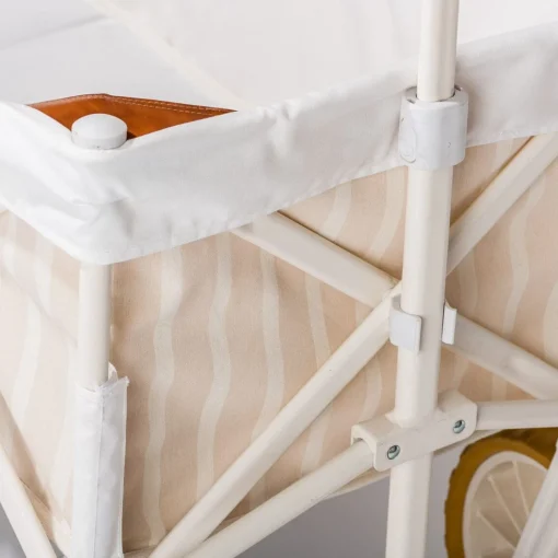 The Beach Cart - Monaco Natural Stripe
