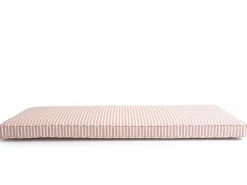 The Bench Pillow - Lauren'S Pink Stripe