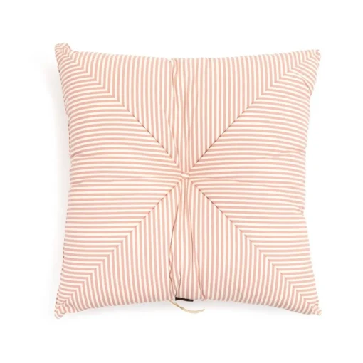 The Floor Pillow - Lauren'S Pink Stripe