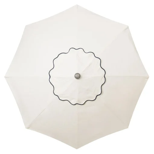 The Market Umbrella - Rivie White
