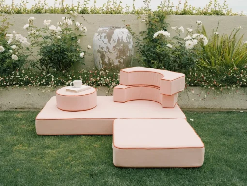 The Modular Pillow Stack - Rivie Pink