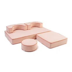 The Modular Pillow Stack - Rivie Pink