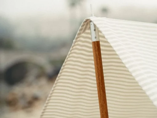 The Premium Beach Tent - Lauren'S Sage Stripe