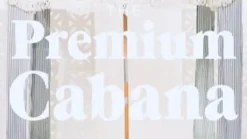 The Xl Cabana - Vintage Black Stripe
