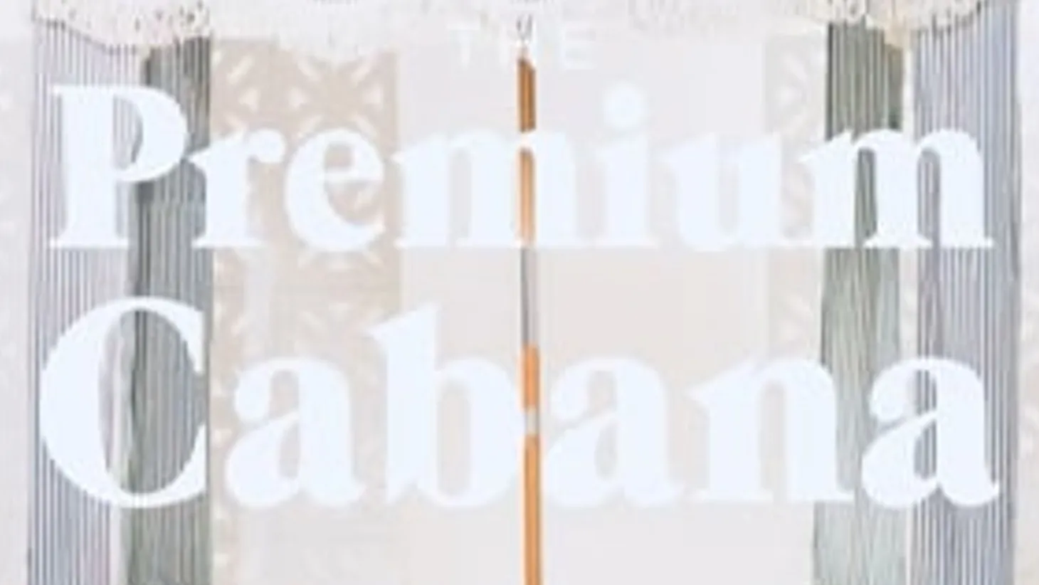 The Xl Cabana - Vintage Black Stripe